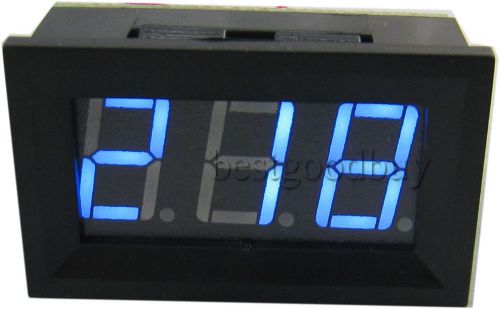AC 75-300V blue led digital voltmeter volt panel meter voltage Monitor tester