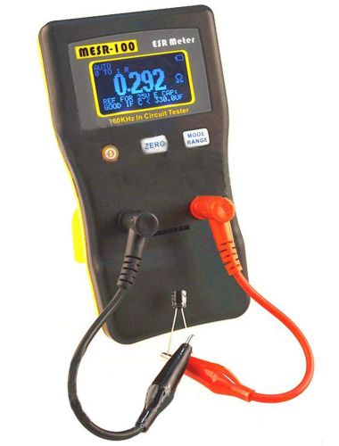 Capactiance meter mesr-100 lcd display autorang in circuit capacitor 0.001-100r for sale