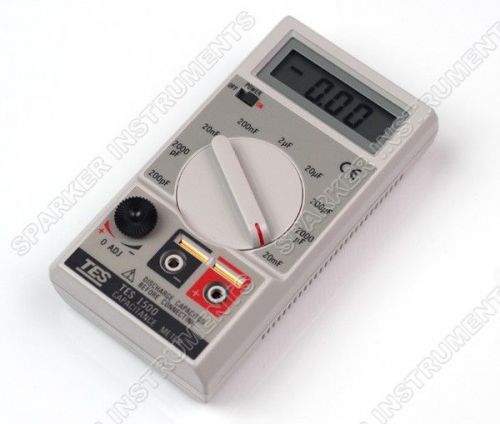 Capacitance tester meter up to 20mf 20000uf,tes-1500 for sale