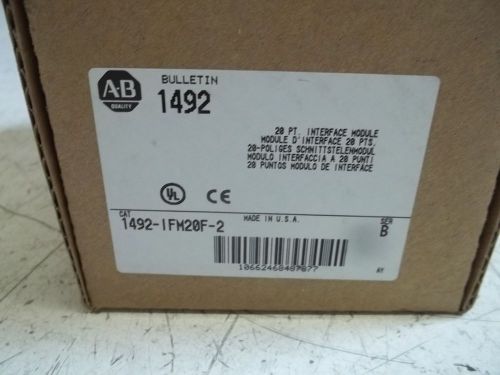 Allen bradley 1492-ifm20f-2 20 interface module 20 point *new in a box* for sale