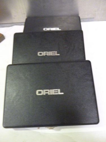 Set 30 oriel 1” diameter various optical filters original packaging/boxes l304 for sale