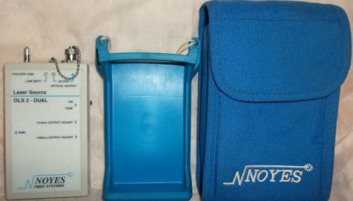 Noyes Fiber Systems OLS 2 - Dual Laser Source With Case &amp; Carrying Bag