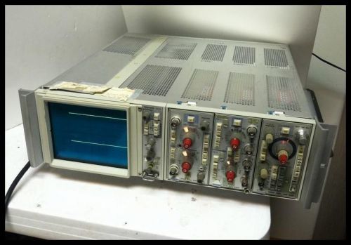 Tektronix 5111A Storage Oscilloscope w/ 5A18N Amp,5A26 Amp&amp; 5B12N Dual Time Base