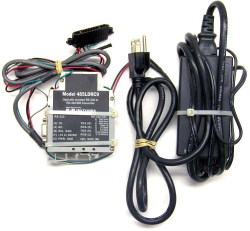 OPTICAL 485LDRC9 RS-232 RS-422/485 CONVERTER POWER UNIT