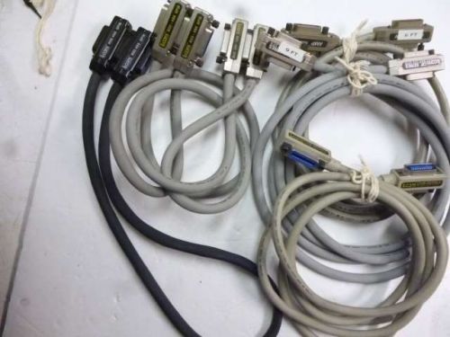Lot of 9 Hewlett-Packard/Agilent GPIB IEEE 488 Cables       L616