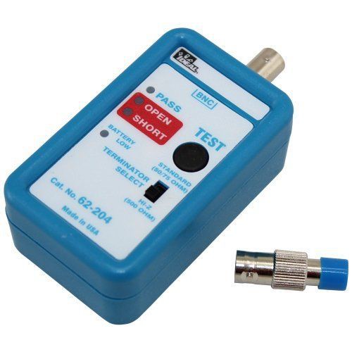 NEW IDEAL Connector Coax Mini Cable Tester (62-204)