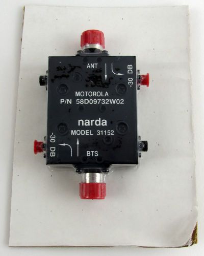 Narda 31152 Bi-Directional Coupler (Motorola 58D09732W02) **NEW**