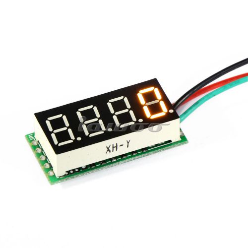 0.36&#034;high accuracy speedometer dc 7 ~ 30v power supply tachometer for sale