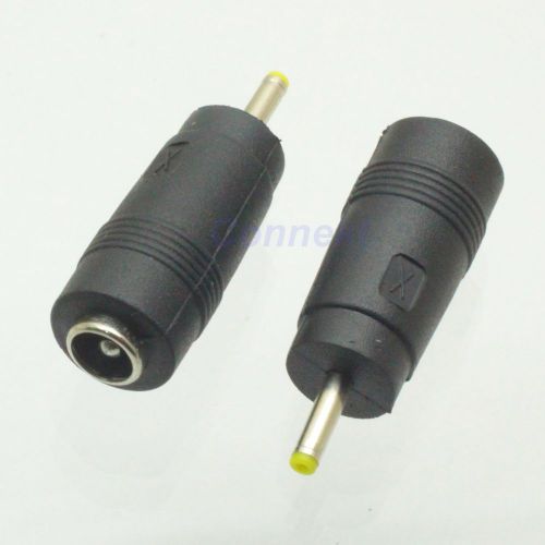 1pce dc power 2.5 x 0.7mm male plug to 5.5x2.1mm female jack adapter connector for sale