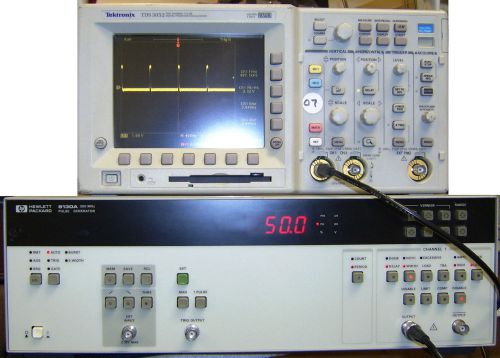 HP 8130A pulse generator, NIST-calibrated