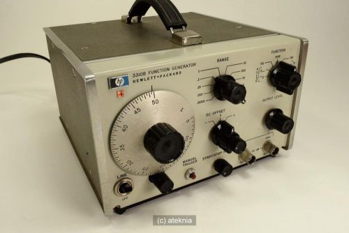 Hp agilent 3310b ten decades from 0.0005 hz to 5 mhz function generator for sale