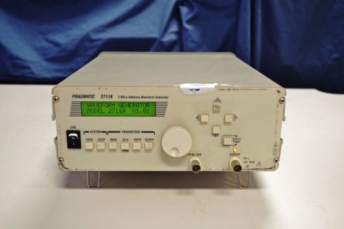 Pragmatic Instruments 2 MS/s Arbitrary Waveform Signal Generator 2711A V1.01