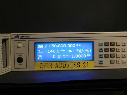 Aeroflex IFR 2023B Signal Generator 9KHz - 2.05GHz **GOOD**