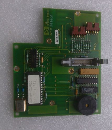 35670-66511  Rev A KEYBOARD CONTROLLER  for HP 35670A Dynamic Signal Analyzer