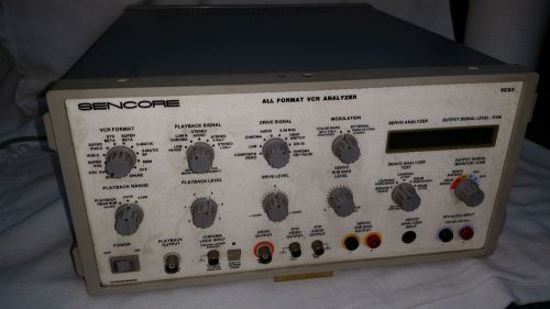 Sencore VC93 All Format VCR Analyzer Test Equipment