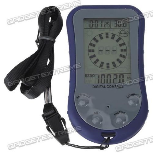 Ws110 waterproof digital compass altimeter barometer thermometer 8000m range ge for sale