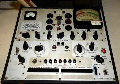Vintage Hickok Tube Tester Model 536 Mutual Conductance Testing Movie Film Prop
