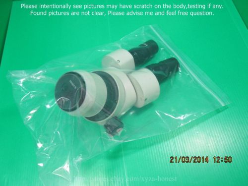 Motic SMZ-140 &amp;  DSW10X/23.0, Zoom stereo microscope &amp; eyepieces, Sn:0215
