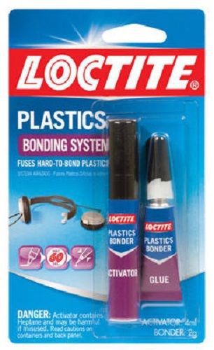 Henkel, 2 Pack, Loctite, 2 Gram, Super Glue Plastic Bonder Glue