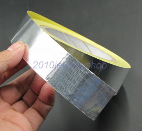 Aluminium foil adhesive tape high temperature heat shield 30mmx20mx0.1mm for sale