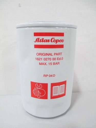 New atlas copco 1621 0270 00 oil filter 15 bar hydraulic filter d238156 for sale