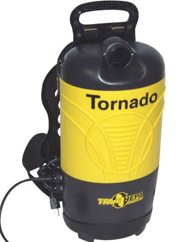 Tornado pac-vac pv-6, 6 quart commercial back pack vacuum for sale