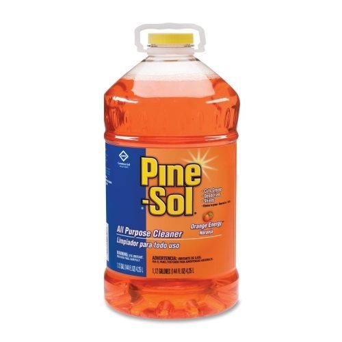 Pine Sol 41772EA All-Purpose Cleaner with Orange Fragrance - 144 Oz.