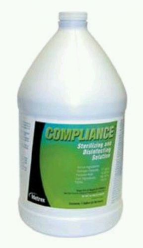 Metrex # 10-2500, disinfectant compliance sterilant peracetic acid, 1 gallon for sale