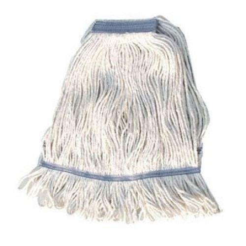 Mop-24w white yarn 24 oz. looped-end mop head for sale