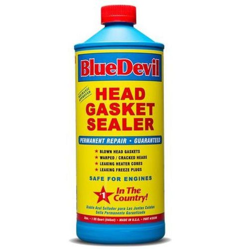 Head Gasket Sealant Blue Devil Permanent Sealer 32 oz  package of 6