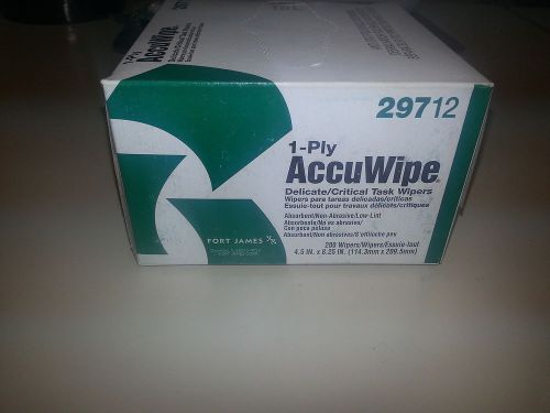 29712 accuwipe wiper 280 per box  (5 boxes) for sale