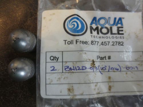 AQUA MOLE WATER PRESSURE JETTING NOZZLE 3/8&#034; BN12D-0/3(10/O16)-6017 NEW