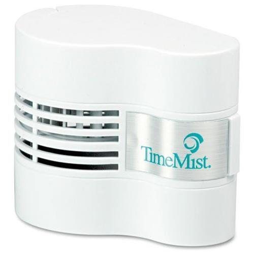Timemist® continuous fan fragrance dispenser, 4 1/2 x 3 x 3 3/4, white for sale
