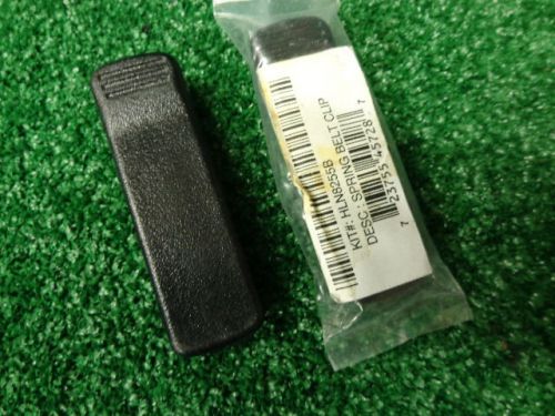 Motorola gp300 gp350 p1225 cp200 portable radio belt clips hln8255b lot 2 #l for sale