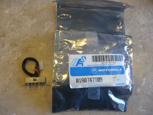 Motorola 0180747T09 feedthru &amp; cable
