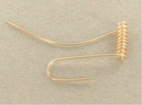 Flesh Colored Coil Audio Tube for Two-Way Radio Audio Kits (10 Coil Tubes)