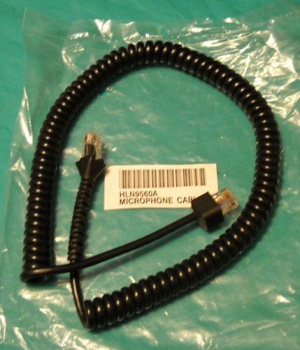 MOTOROLA HLN9560A MICROPHONE CABLE FOR HMN1035 HMN1056 PALM MICS GREAT DEAL!