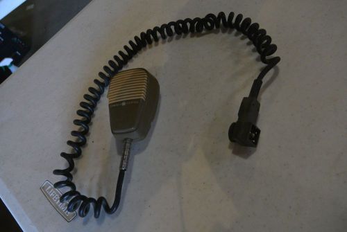 General Electric Speaker Mic Mobile Base Microphone Vintage Classic Police 4083