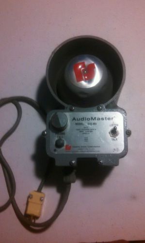 Audiomaster 0.260a 24vdc 120/240vac industrial two way intercom 310-mv for sale