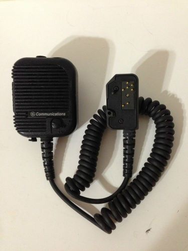 2 GE Ericsson M/A- COM Lapel Speaker Mics and 1 security earpiece