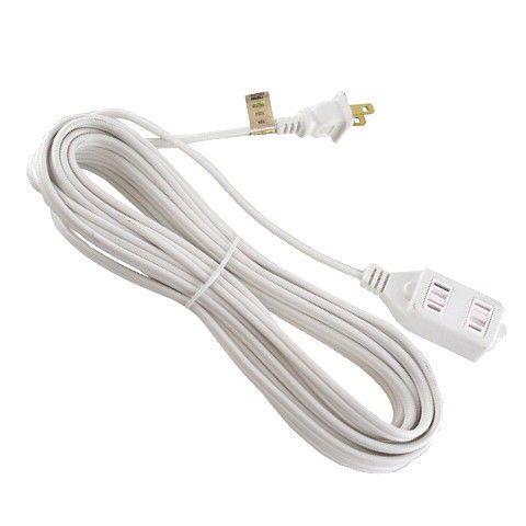 16/2 x 20&#039; white zip cord for sale
