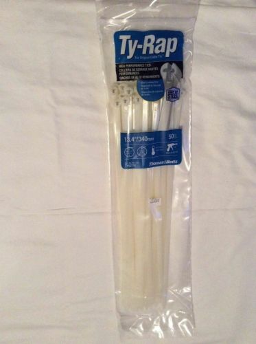 Thomas &amp; Betts TY527M Cable Ty-Rap 50pk Grip of Steel 2 packs 100 total