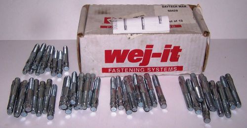 Wej-It ANKR-TITE Wedge Anchor Box of 50 # 50234 3/8&#034; by 3&#034;