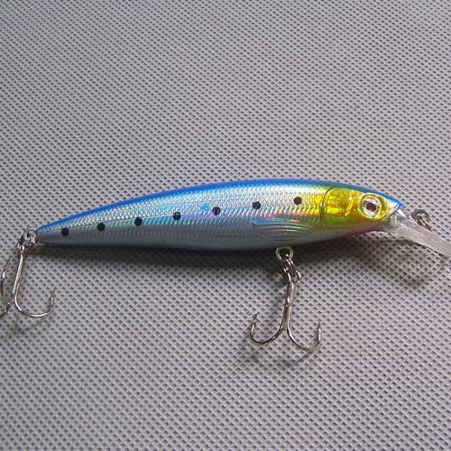 1x Tackle Bass Jerk Freshwater Sea Fishing Lures RL-110-02 110mm 11g Minnow