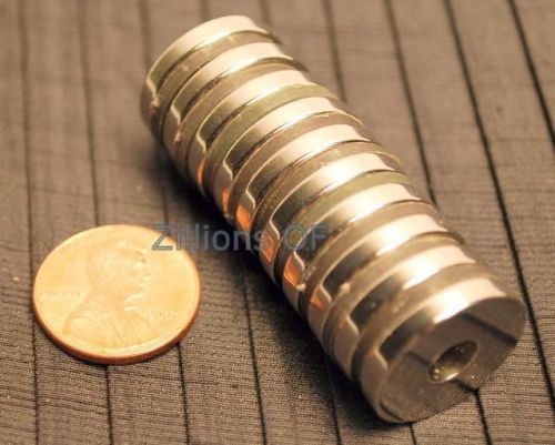 10 Neodymium Ring Magnets 3/4 x 1/4x 1/8 Rare Earth N42