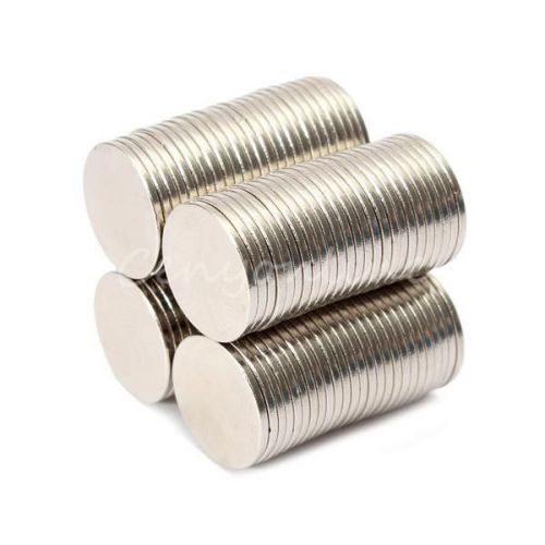 100pcs n50 grade neodymium strong round magnets disc rare earth 12x1mm for sale