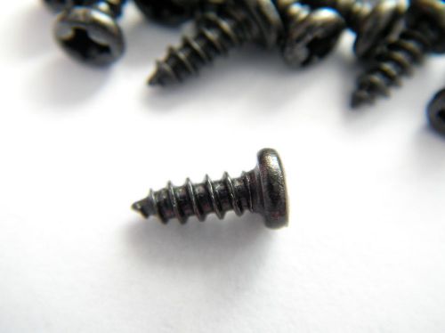 100 pcs?tiny!screws?7mm x 3mm overall?6mm x 2mm self tapping phillips?new~usa!by for sale