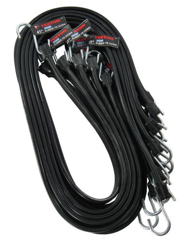 10pc 41&#034; premium heavy duty epdm rubber blend bungee tie down strap cord lot for sale