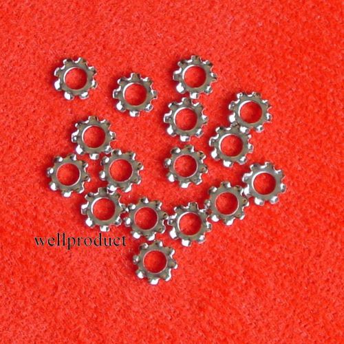 &gt;S 50pcs 3mm Metal Ext Tooth Washer for M3 Screw extra Tightening e