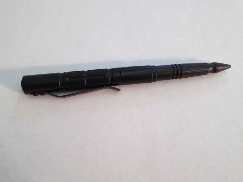 Tactical aluminum pen glass breaker matte black self defense for sale